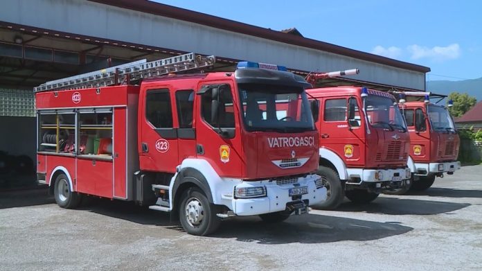Vatrogasci u Bihaću